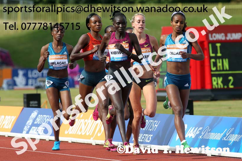 Womens 2 mile at the Sainsbury's Birmingham Grand Prix. Photos: David T. Hewitson/Sports for All Pics